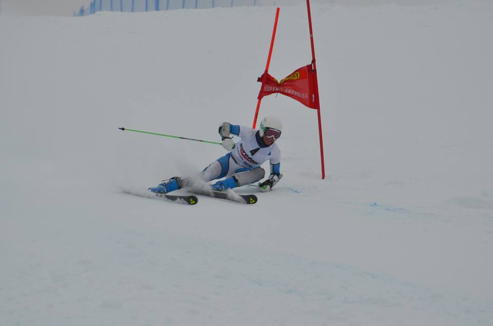 2013 Graduate Devon Cardamone races down the slopes in hopes to make the U.S. Ski Team during a gap year.