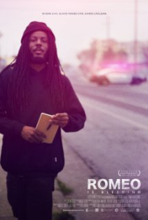 The poster for the new documentary Romeo Is Bleeding.