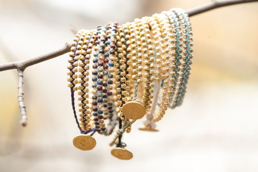 AtLast Designs beaded bracelets are elegantly pictured to showcase new designs. 