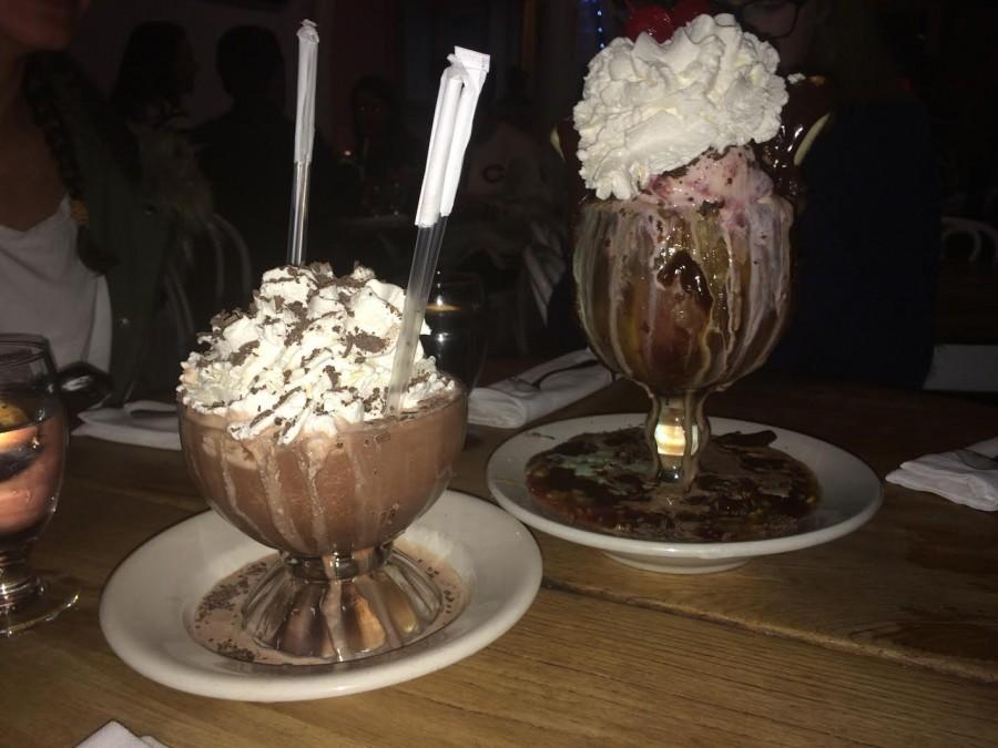 Ice Cream Sundaes at the famous Serendipity 3.