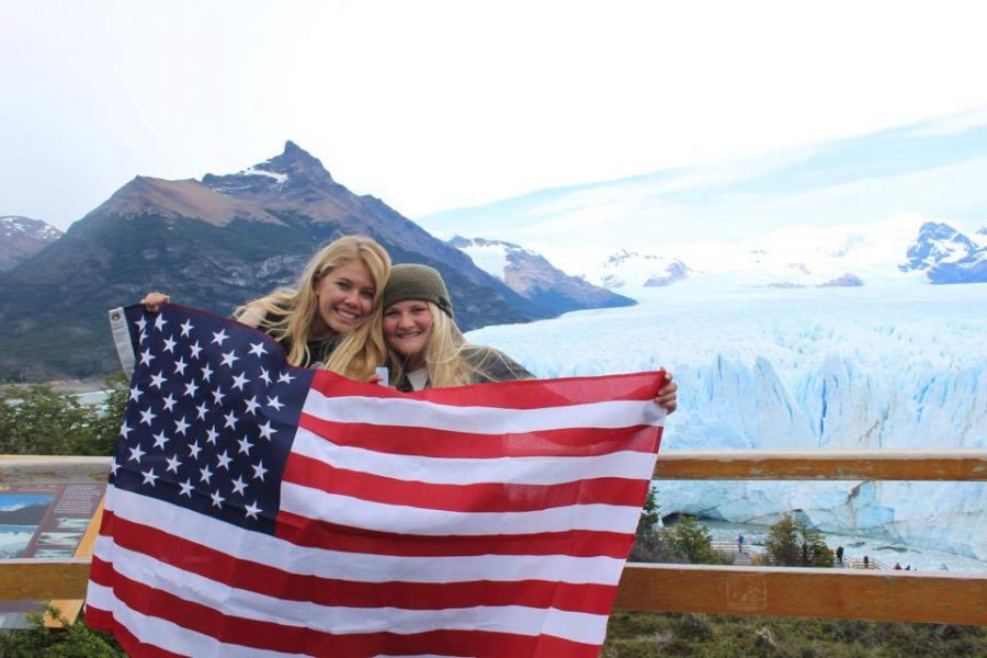 Photo courtesy of Annabelle Ward.
Annabelle Ward (left) in Argentina studying abroad.