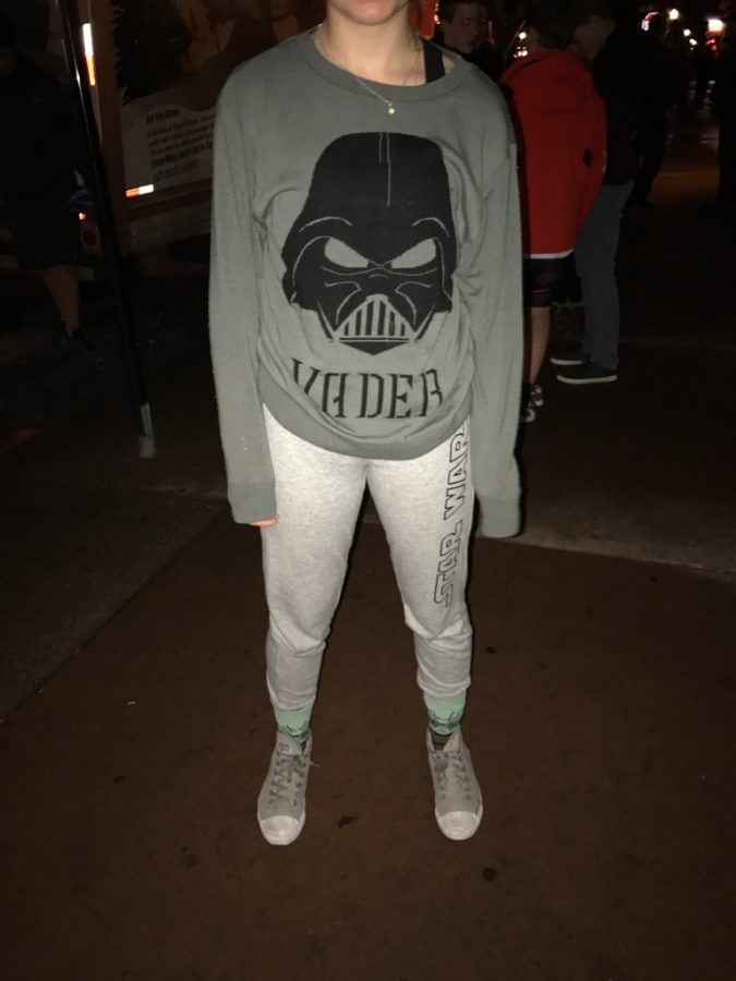 My outfit at the Rogue One premiere