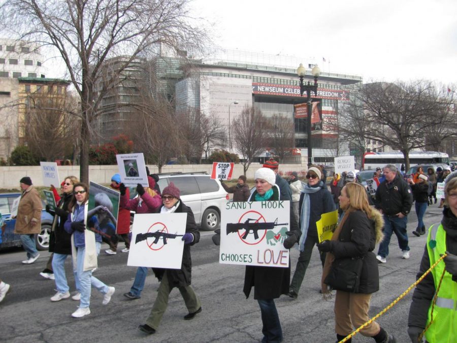 The march on Washington for gun control 
