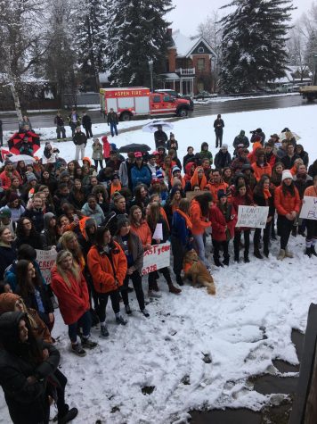 AHS Students Demand for School Safety on National School Walkout Day