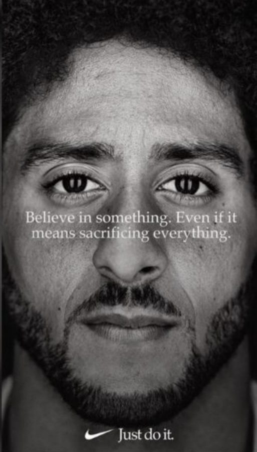 New Nike ad featuring Colin Kaepernick.