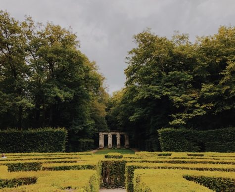 Paris, France.
Maze garden outside of the castle we toured in Paris.