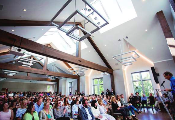 Built on inclusiveness, the Chabad Jewish Community Center is pictured above, located on Main Street in Aspen. 