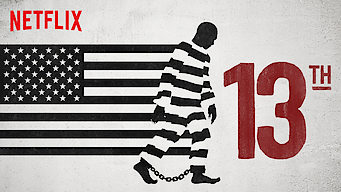 The cover from the Netflix documentary about the prison system called 13th.