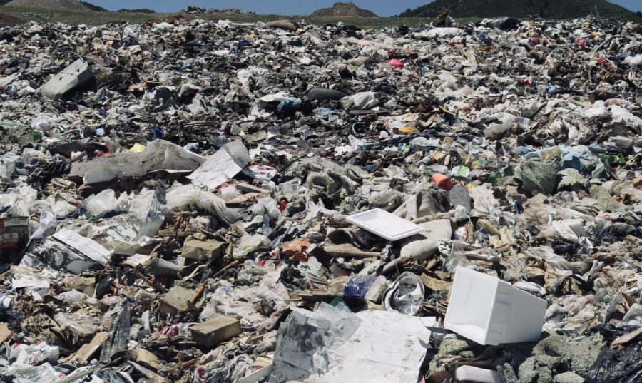 The Pitkin County Solid Waste Center’s mounds of trash.