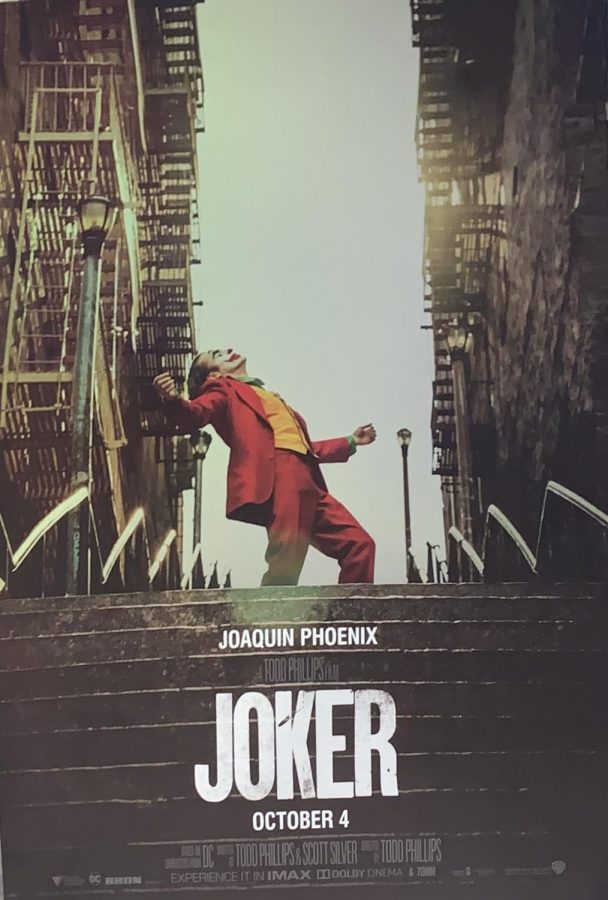 TheJoker film poster released to theaters Oct. 4, 2019. 