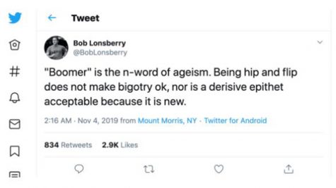 “Ok Boomer”-love the sensitive snowflakes
