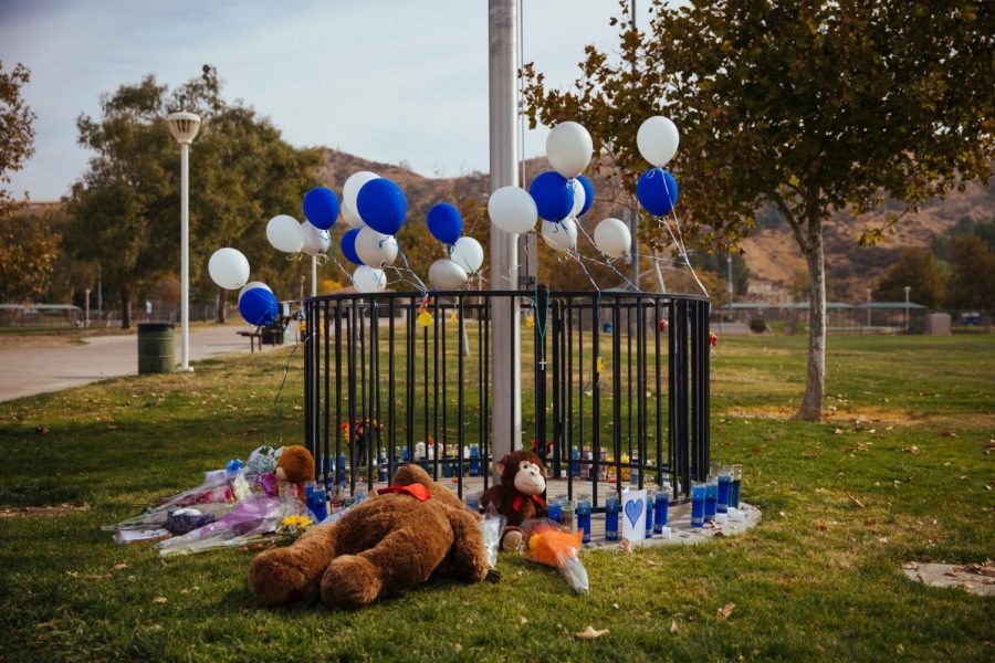 A memorial was held the Friday after the shooting at Saugus High School to honor those whos lives were taken.