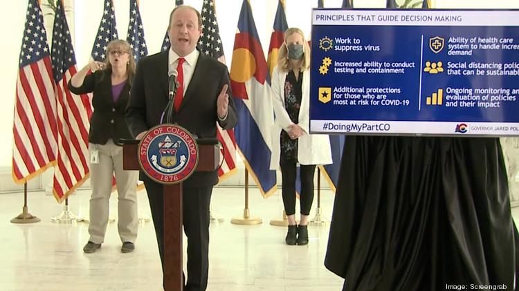 Colorado+Governor+Jared+Polis+announces+the+relaxation+of+stay-at-home+order+by+changing+regulations+to+safer-at-home+orders.