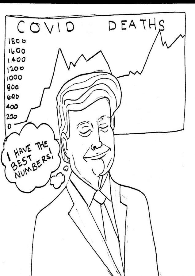 Political Cartoon: I have the best numbers