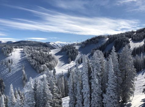 Aspens pride and joy, Aspen Mountain, is adorned with snow-dipped pines and evergreens during mid-winter of the 2019/2020 ski season.