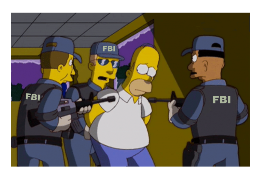 Bart Simpson actively being sued by the FBI