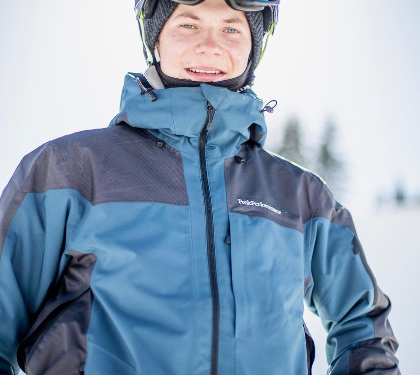 Sallinen at 2021 Buttermilk XGames halfpipe.