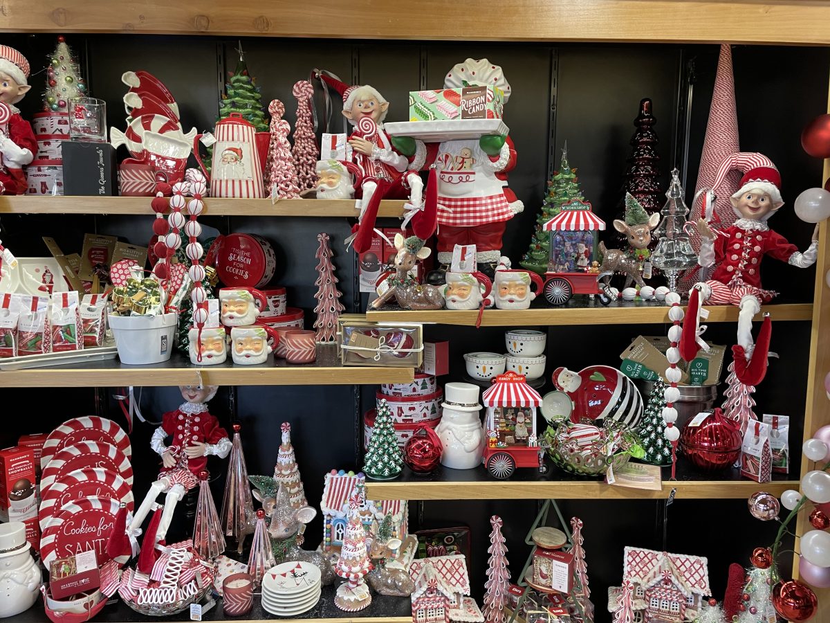 A Christmas display in AJs Grocery Store in Phoenix, Arizona on Nov. 21, 2023.