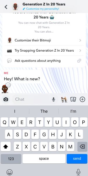 Generation Z still using Snapchat in 20+ years.
