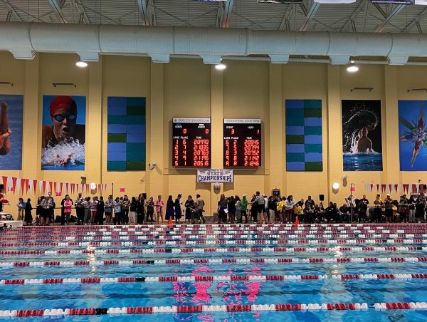 Sara Michelin placed second in her heat in the 200 Freestyle at the 2024 CHSAA Swim and Dive State Championship at the Veteran Memorial Aquatic Center in Thornton, CO, on Feb. 11.