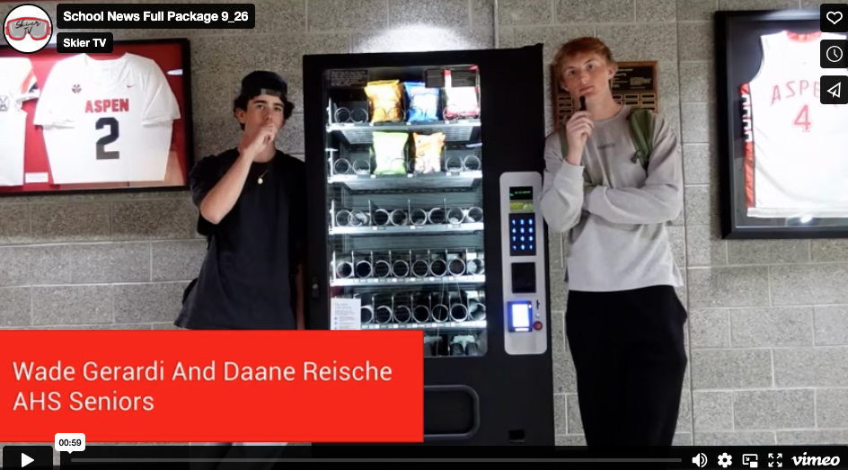 Vending Machines at AHS