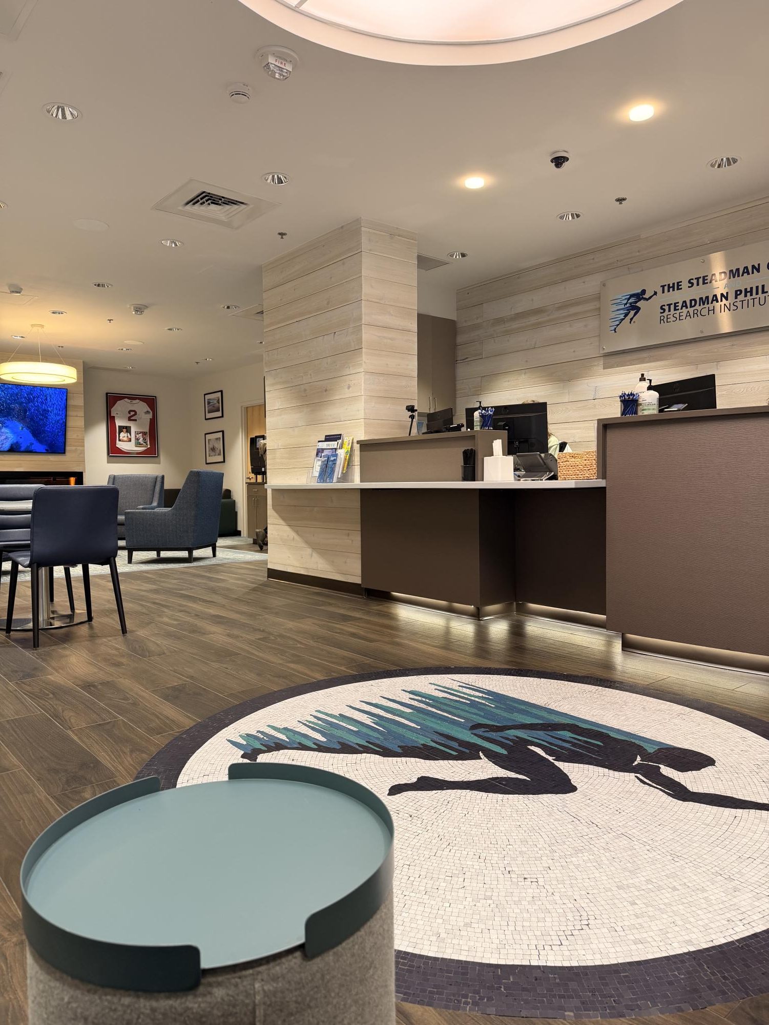 The Steadman Clinic’s Aspen location quietly waits for patients to arrive.