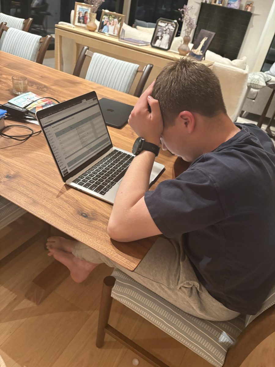 CRMS student Will Goldfarb stresses over his grades, concentrating more on the letter rather than the learning process behind them. 